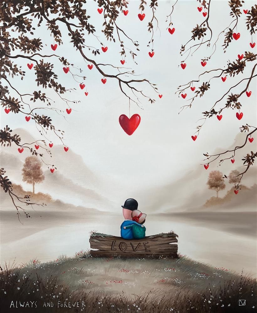 Michael Abrams - 'Always And Forever' - Framed Original Art