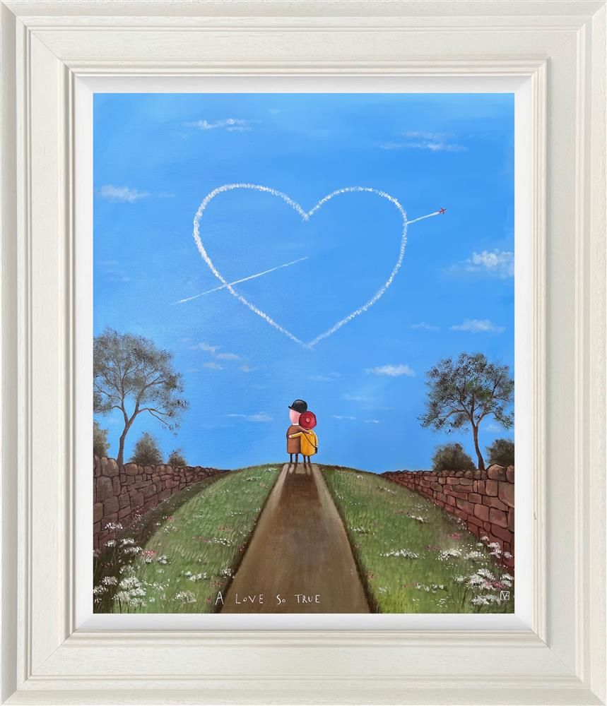 Michael Abrams - 'Love So True' - Framed Original Art