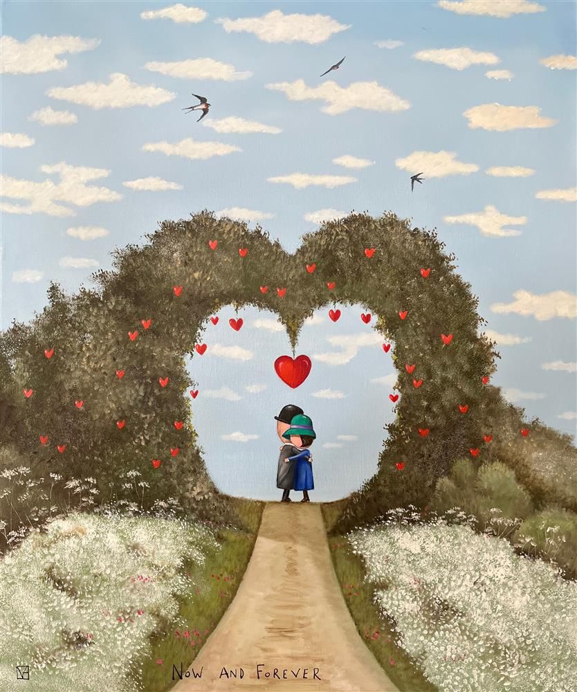 Michael Abrams - 'Now And Forever' - Framed Original Art