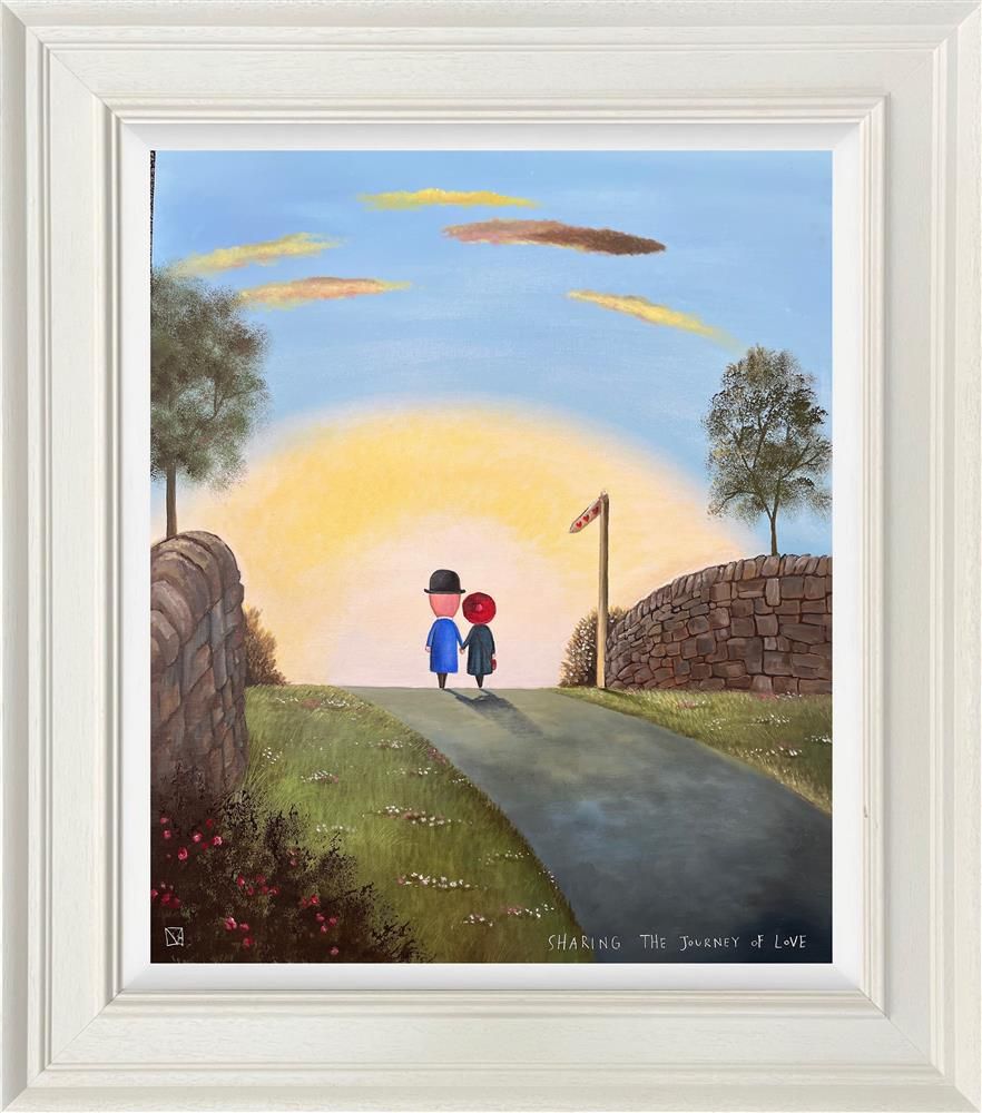 Michael Abrams - 'Journey Of Love' - Framed Original Art