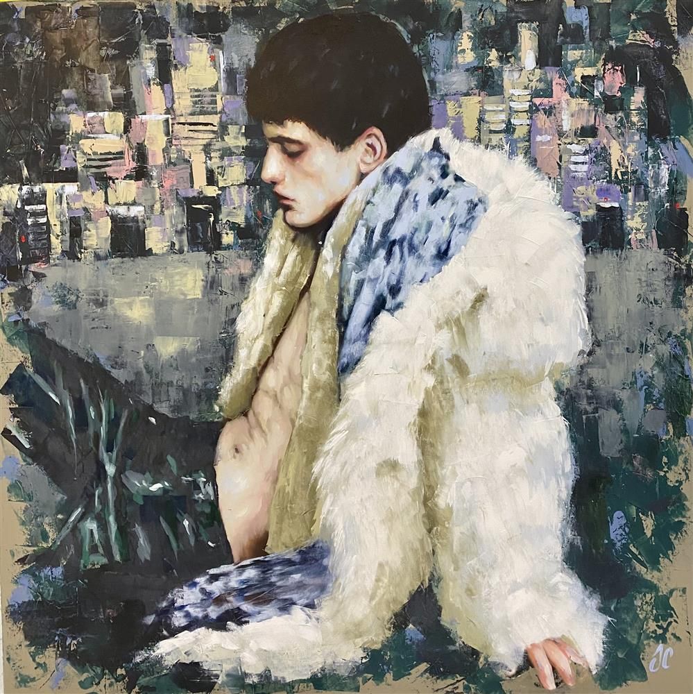 Joss Clapson - 'Nightwalker' - Framed Original Art