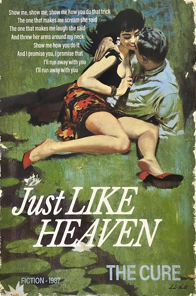 Linda Charles - 'Just Like Heaven' - Framed Original Artwork