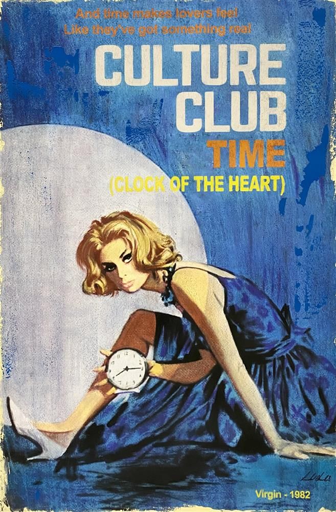 Linda Charles - 'Culture Club' - Framed Original Artwork