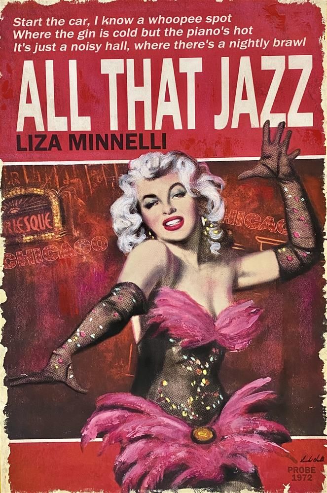 Linda Charles - 'All That Jazz' - Framed Original Artwork
