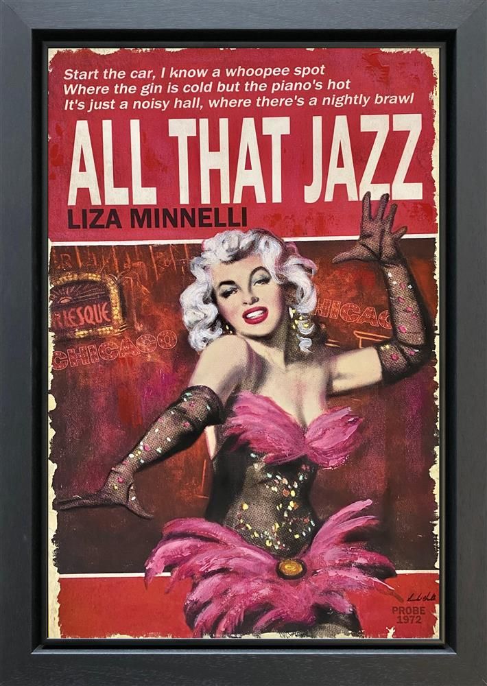 Linda Charles - 'All That Jazz' - Framed Original Artwork