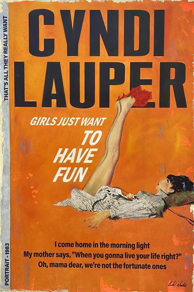 Linda Charles - 'To Have Fun' - Framed Original Artwork