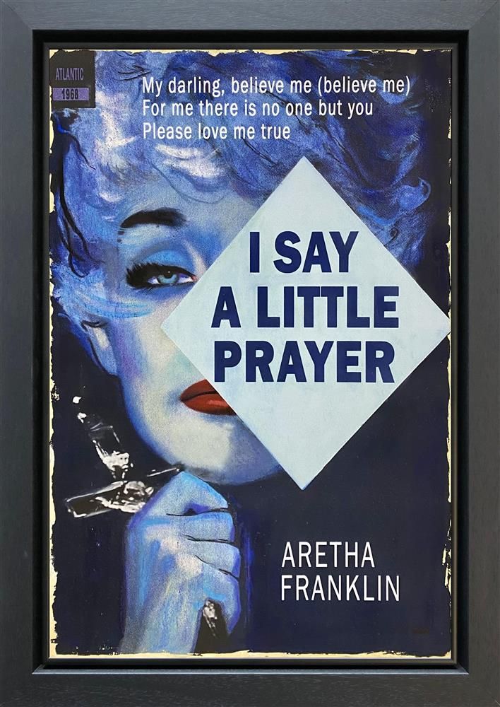 Linda Charles - 'Say A Little Prayer' - Framed Original Artwork