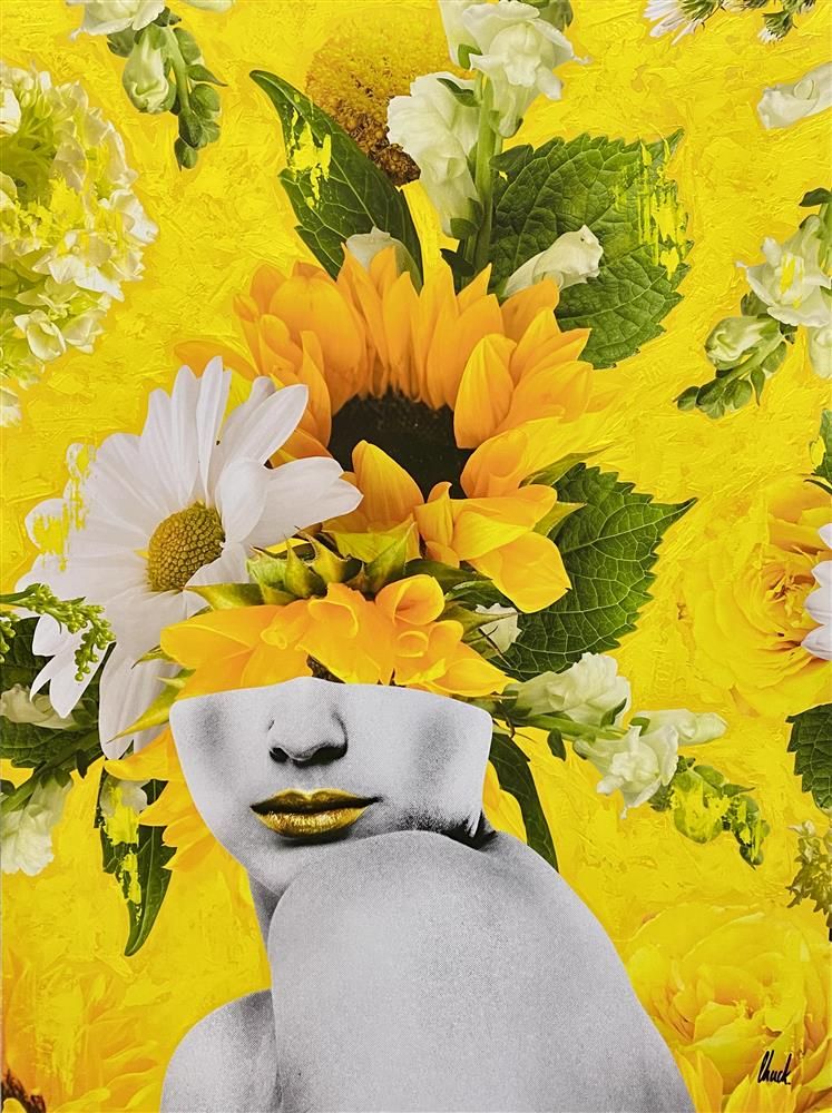 Chuck - 'Yellow Zing' - Framed Original Art