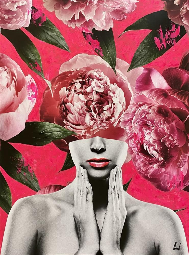 Chuck - 'Bubblegum Pink' - Framed Original Art