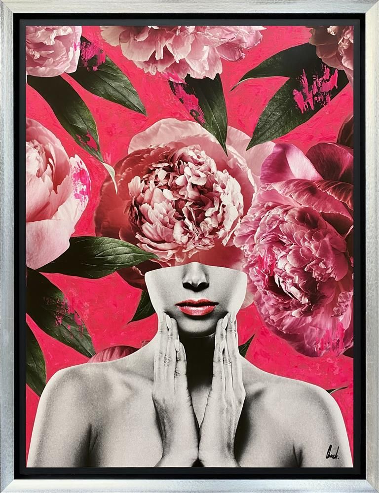 Chuck - 'Bubblegum Pink' - Framed Original Art