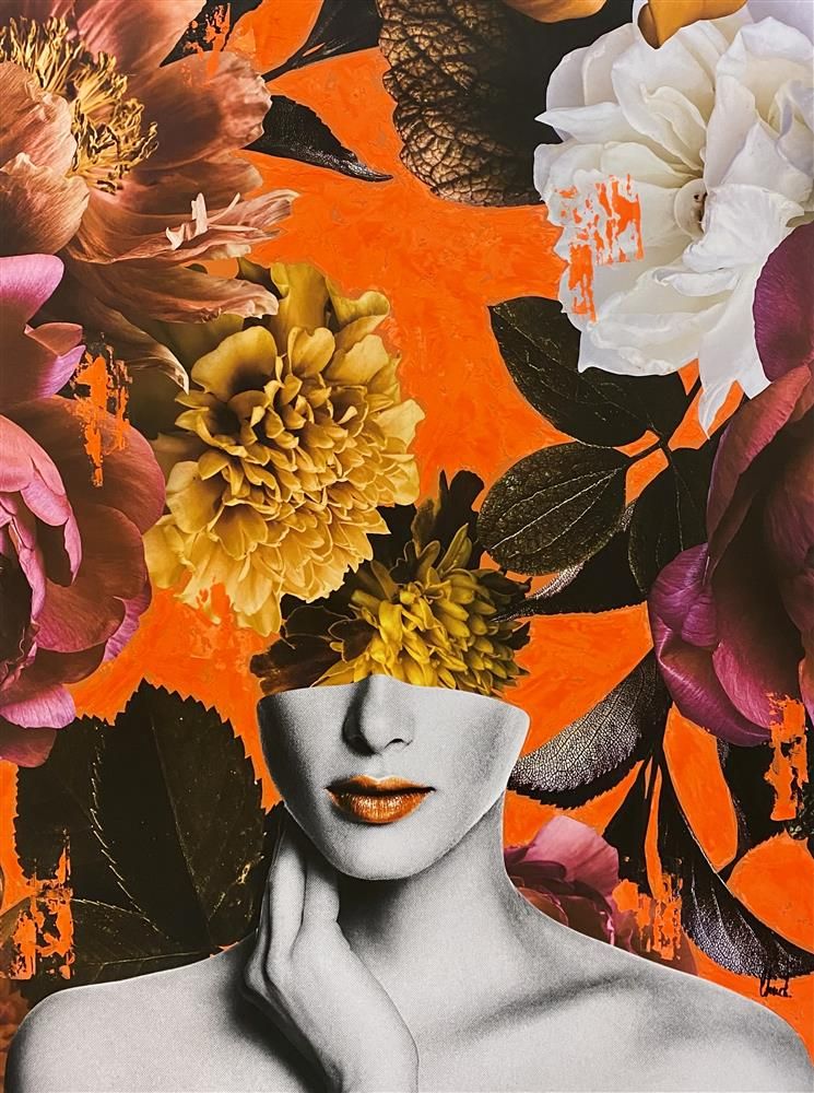 Chuck - 'Sunburst Orange' - Framed Original Art