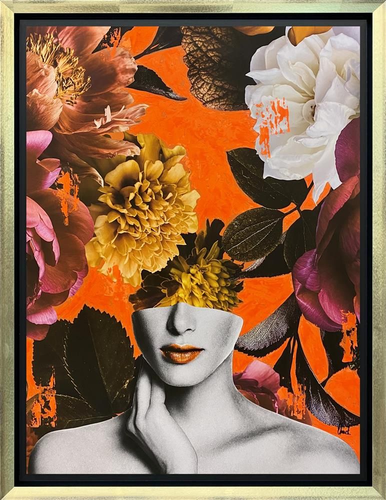 Chuck - 'Sunburst Orange' - Framed Original Art