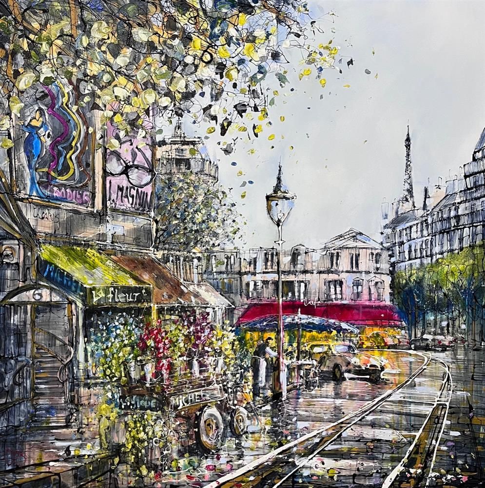 Nigel Cooke - 'Paris Is Home' - Original Artwork