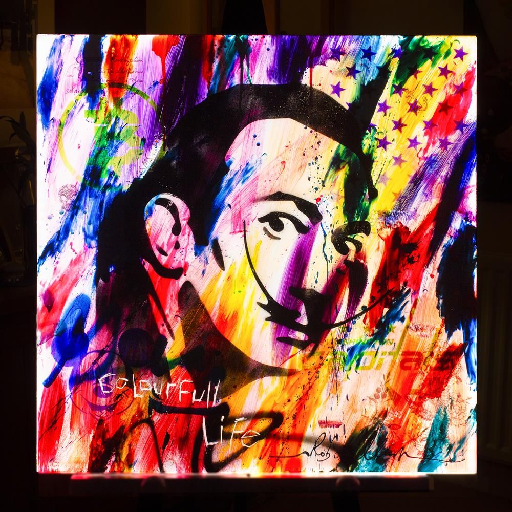 Rob Hefferan- 'Stranger Than Truth - LED Lightbox Series' - Framed Original Artwork