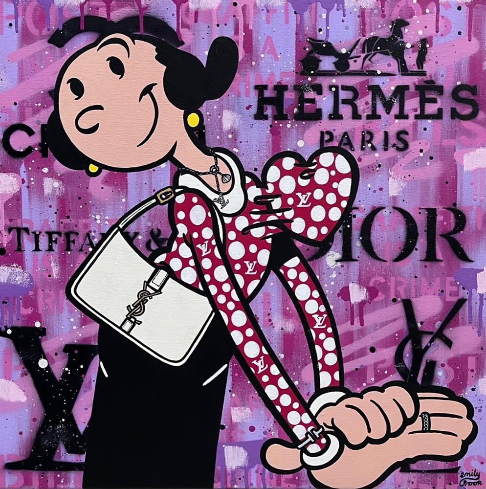 Emily Crook - 'So In Love' - Framed Original Art