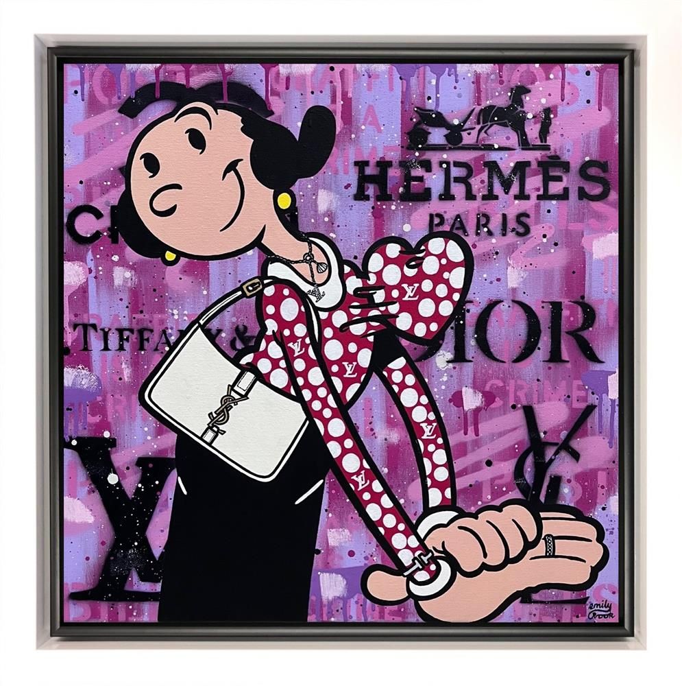 Emily Crook - 'So In Love' - Framed Original Art