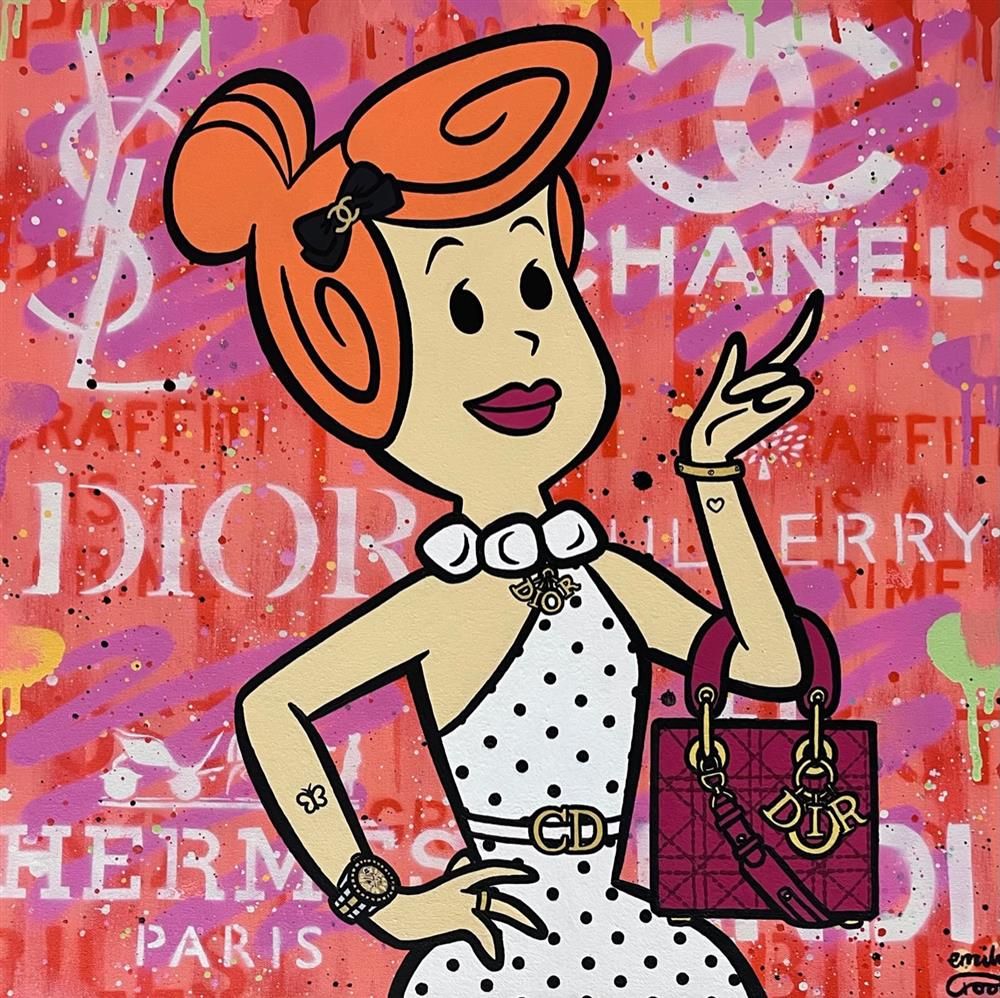 Emily Crook - 'Maintaining A Peaceful Home' - Framed Original Art