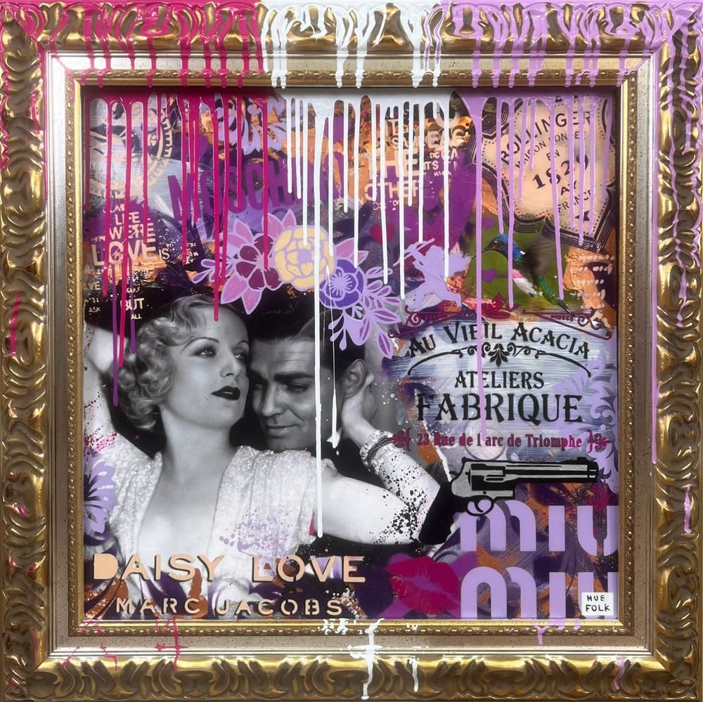 Hue Folk - 'No Man Of Her Own' - Framed Original Art