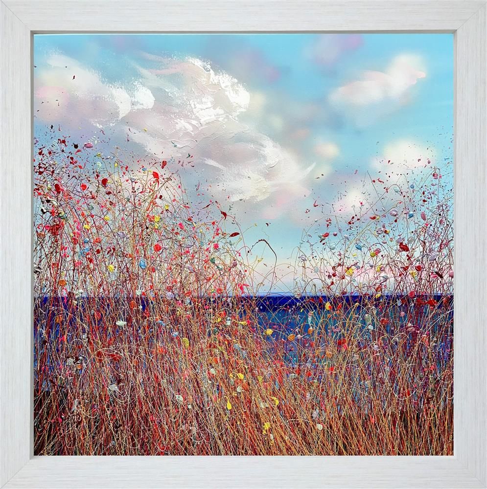 Lisa Pang- 'Blaze' - Framed Original Artwork