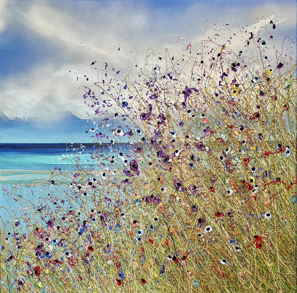 Lisa Pang- 'As We Walked' - Framed Original Artwork