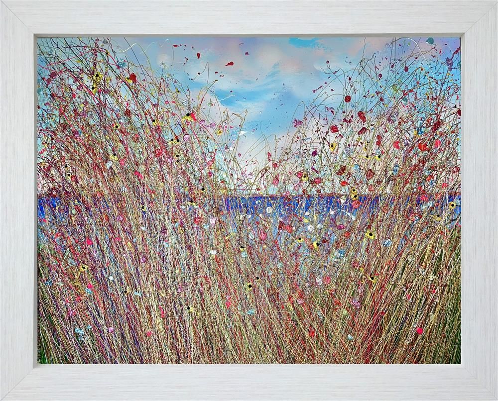 Lisa Pang- 'Sea Grasses' - Framed Original Artwork