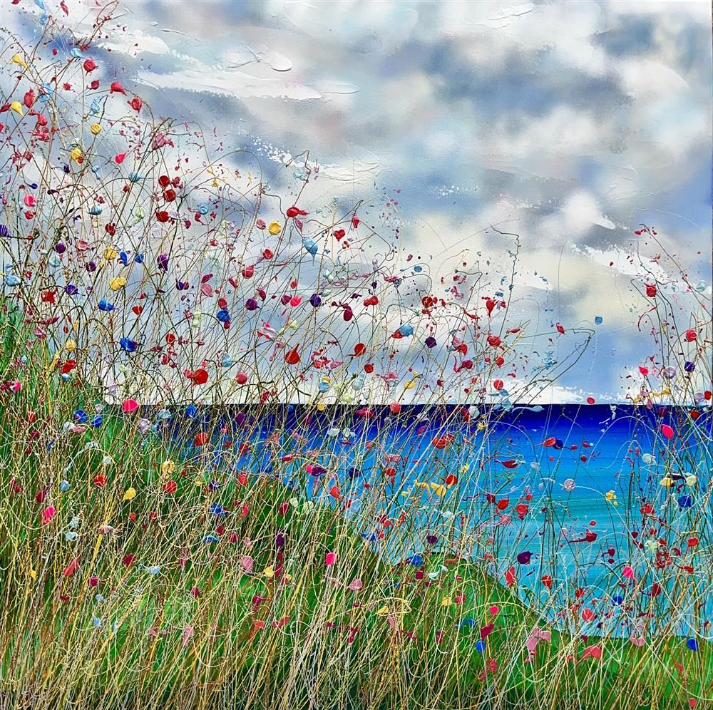 Lisa Pang- 'Even When It's Cloudy' - Framed Original Artwork