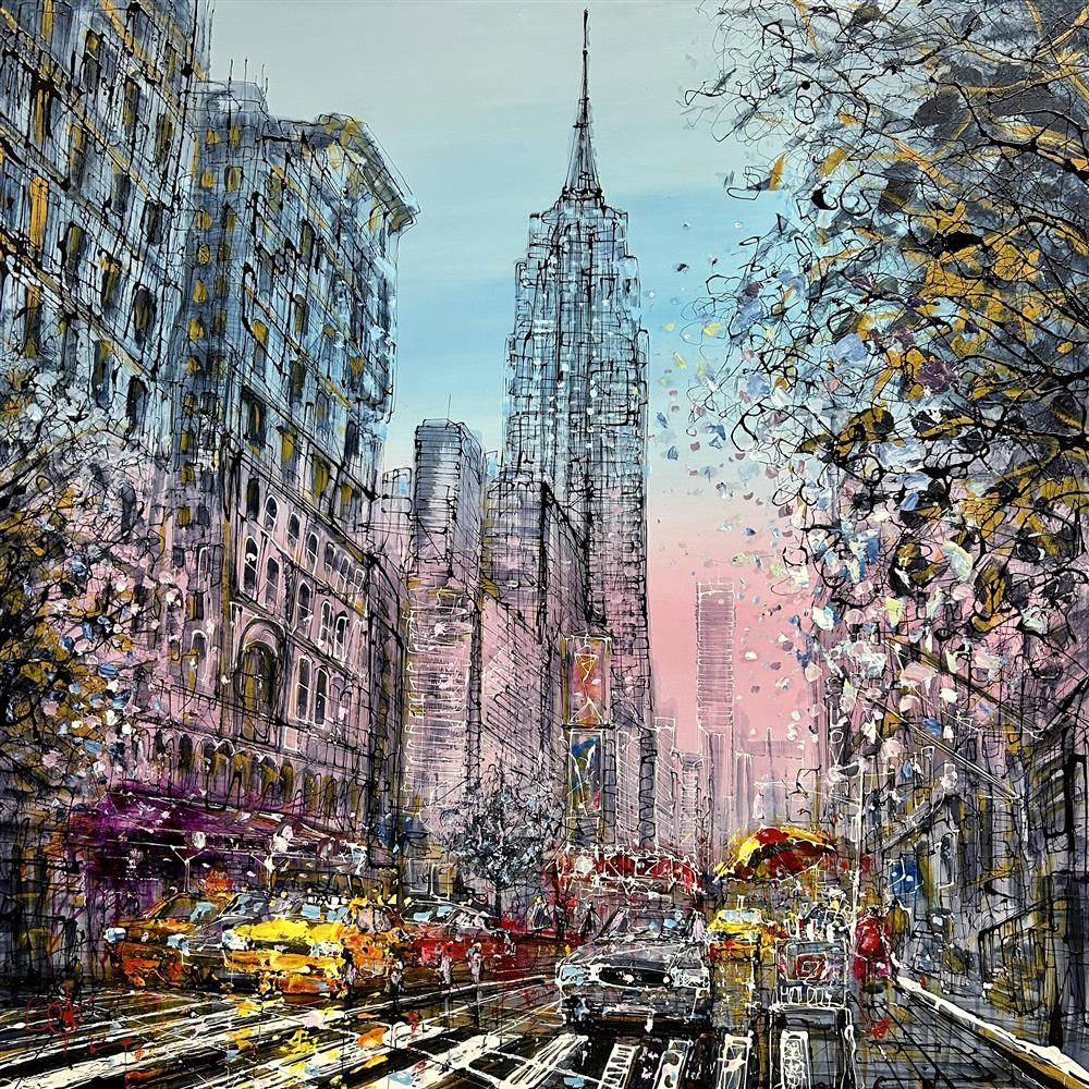 Nigel Cooke - 'Driving Down 5th Avenue' - Original Artwork