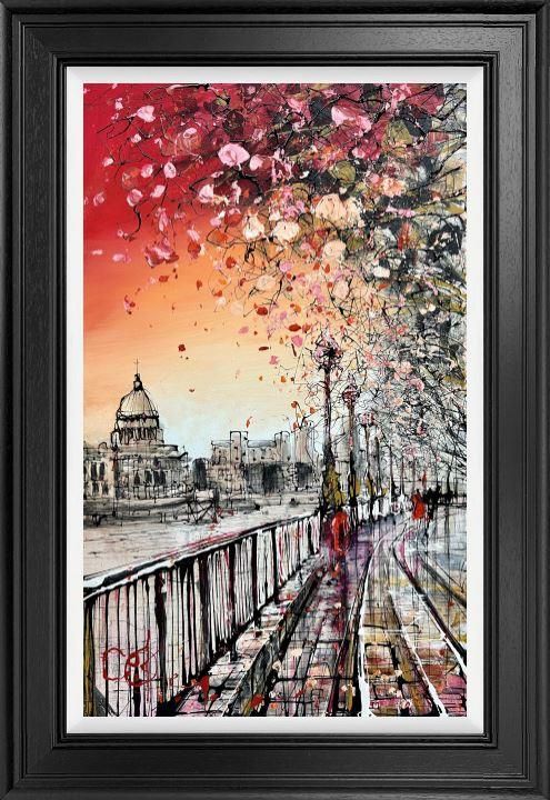 Nigel Cooke - 'St Paul's Sunset' - Original Artwork