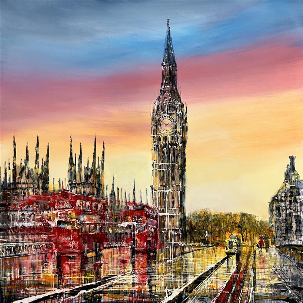 Nigel Cooke - 'The Best Light In London' - Original Artwork