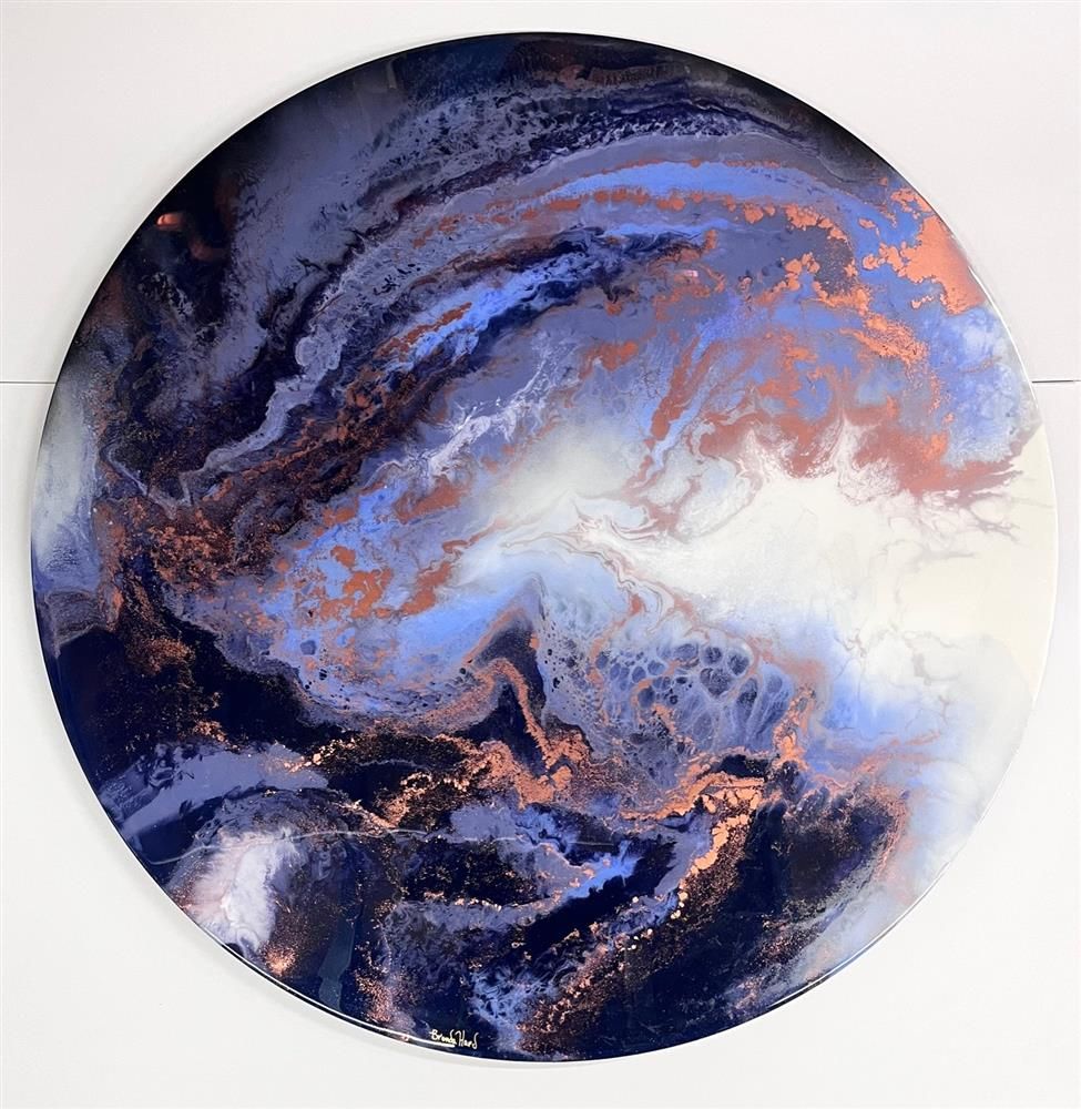 Brenda Herd - 'Lilac Lights' - Framed Original Artwork