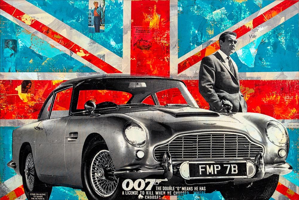 Robert Mars- 'Break In The Action'- Framed Limited Edition