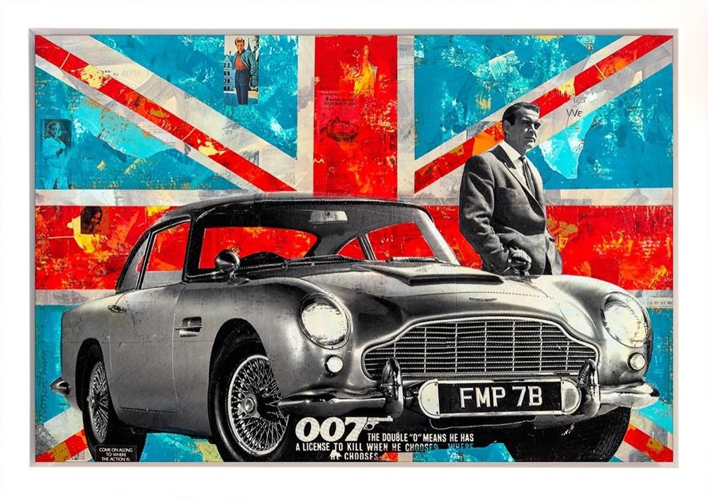 Robert Mars- 'Break In The Action'- Framed Limited Edition