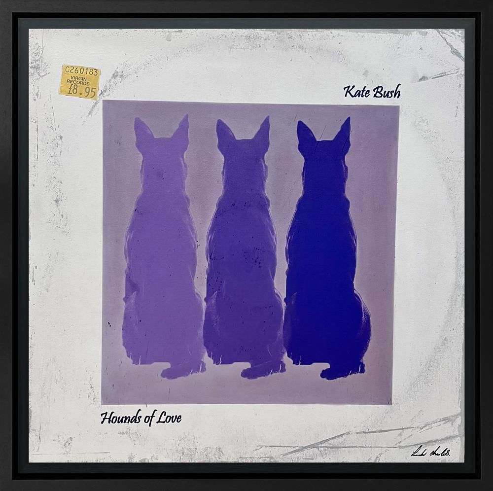 Linda Charles - 'Hounds Of Love - ReVinyled Collection' - Framed Original Artwork