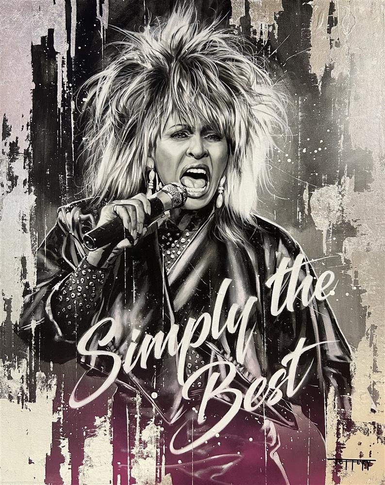 Ben Jeffery - 'Simply The Best' - Framed Original Art