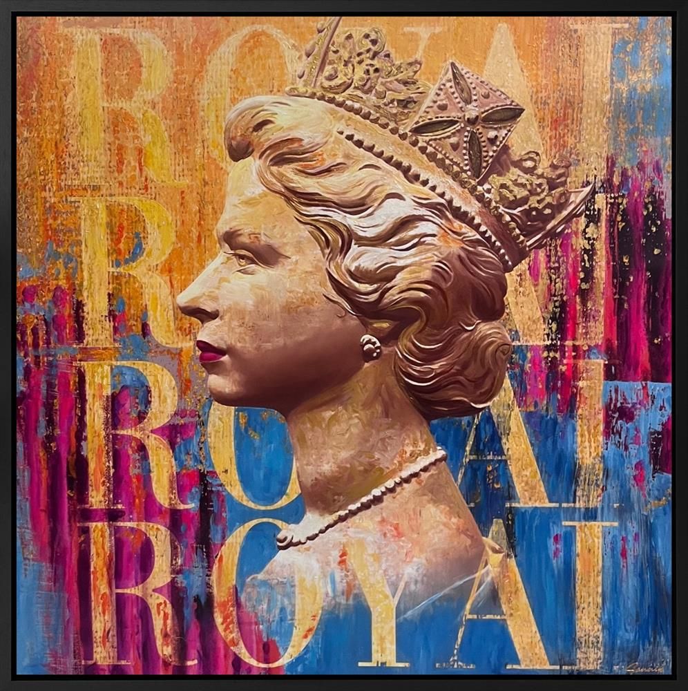 Sannib - 'The Royal Stamp' - Framed Original Art