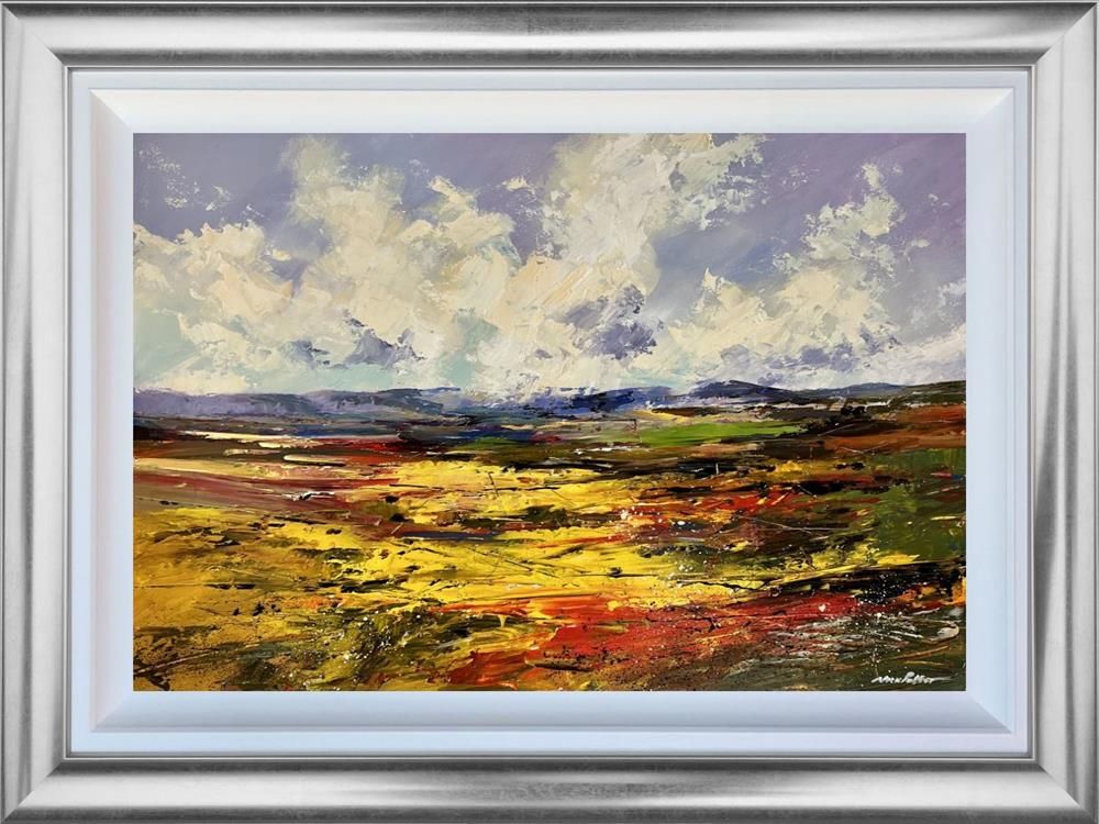 Nick Potter - 'Moorland Vista' - Framed Original Art
