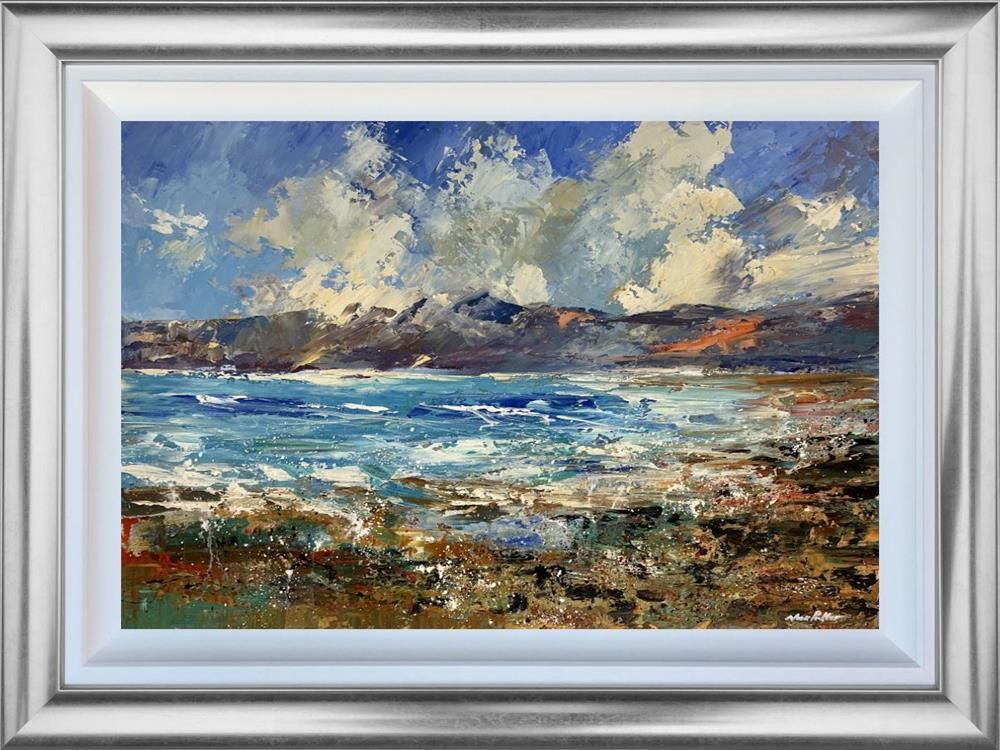 Nick Potter - 'Breezy Morning On The Coast' - Framed Original Art