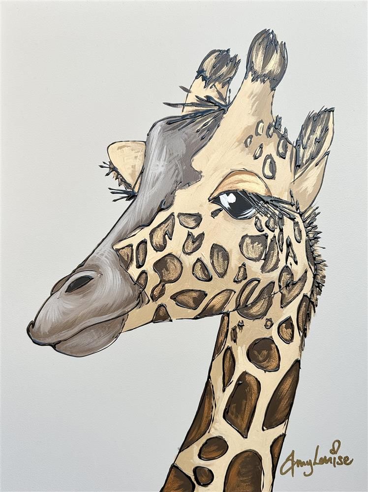 Amy Louise - 'Look This Way' - Framed Original Art