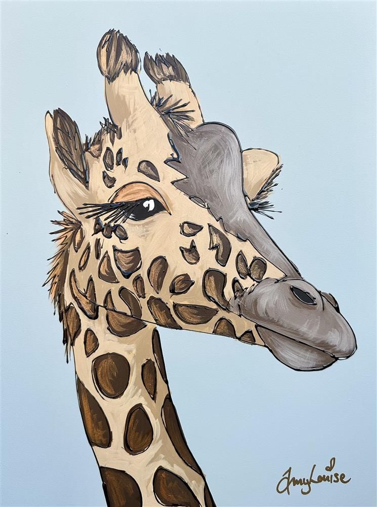 Amy Louise - 'Look That Way' - Framed Original Art