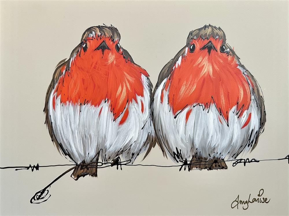 Amy Louise - 'Two Of A Kind' - Framed Original Art