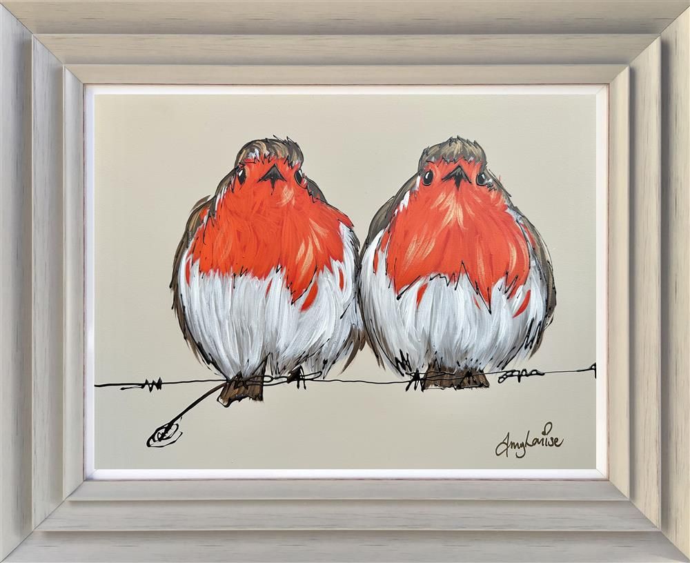 Amy Louise - 'Two Of A Kind' - Framed Original Art