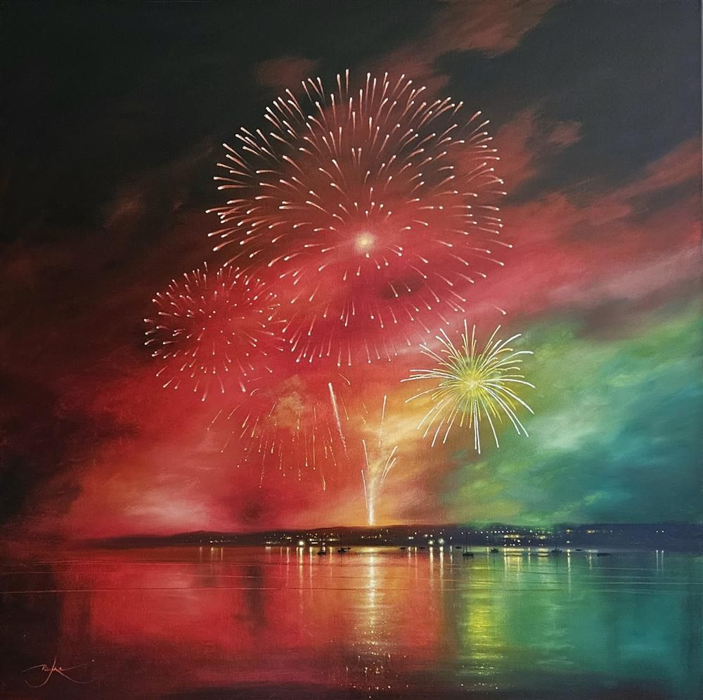 Ben Payne - 'Regatta Week' - Framed Original Art