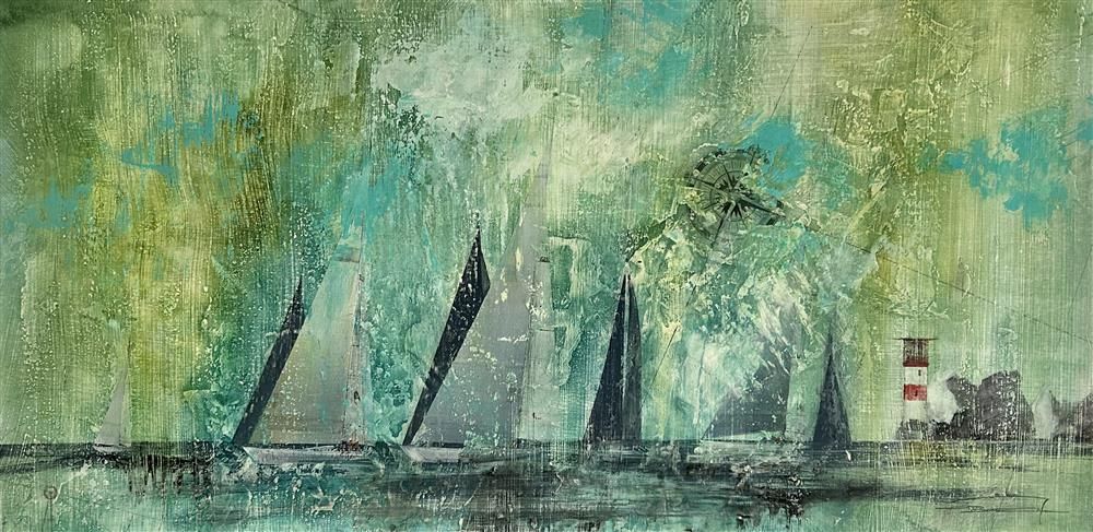 Dale Bowen - 'Land Ahead' - Framed Original Art