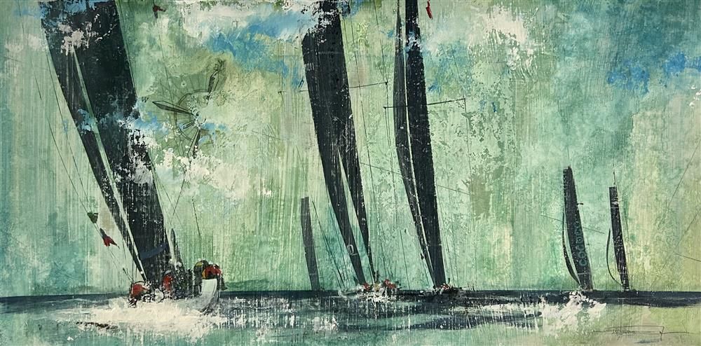 Dale Bowen - 'Full Sale' - Framed Original Art