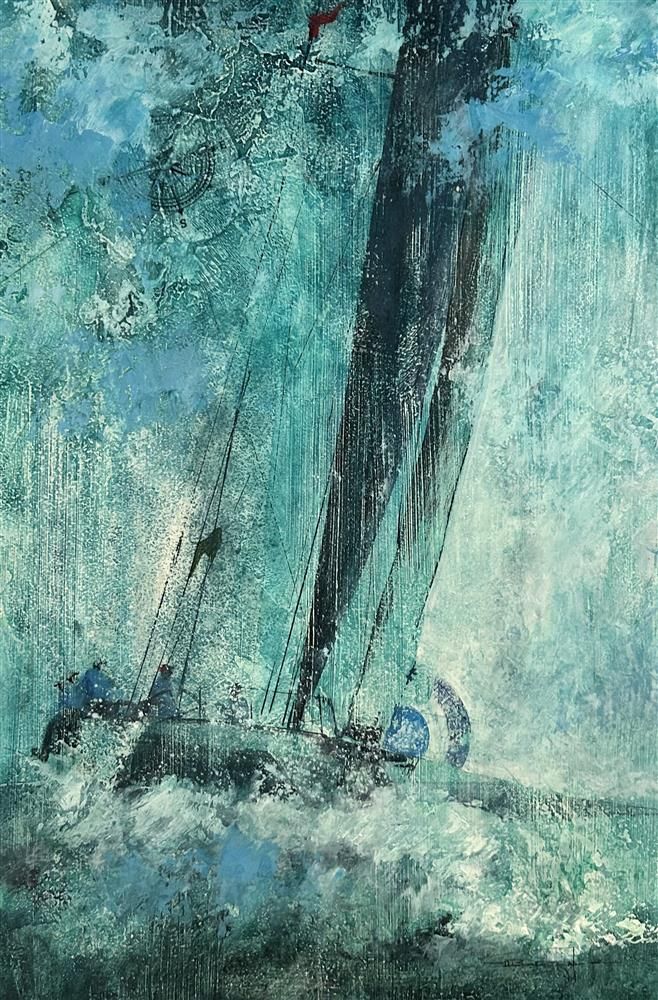 Dale Bowen - 'Breaking Records' - Framed Original Art