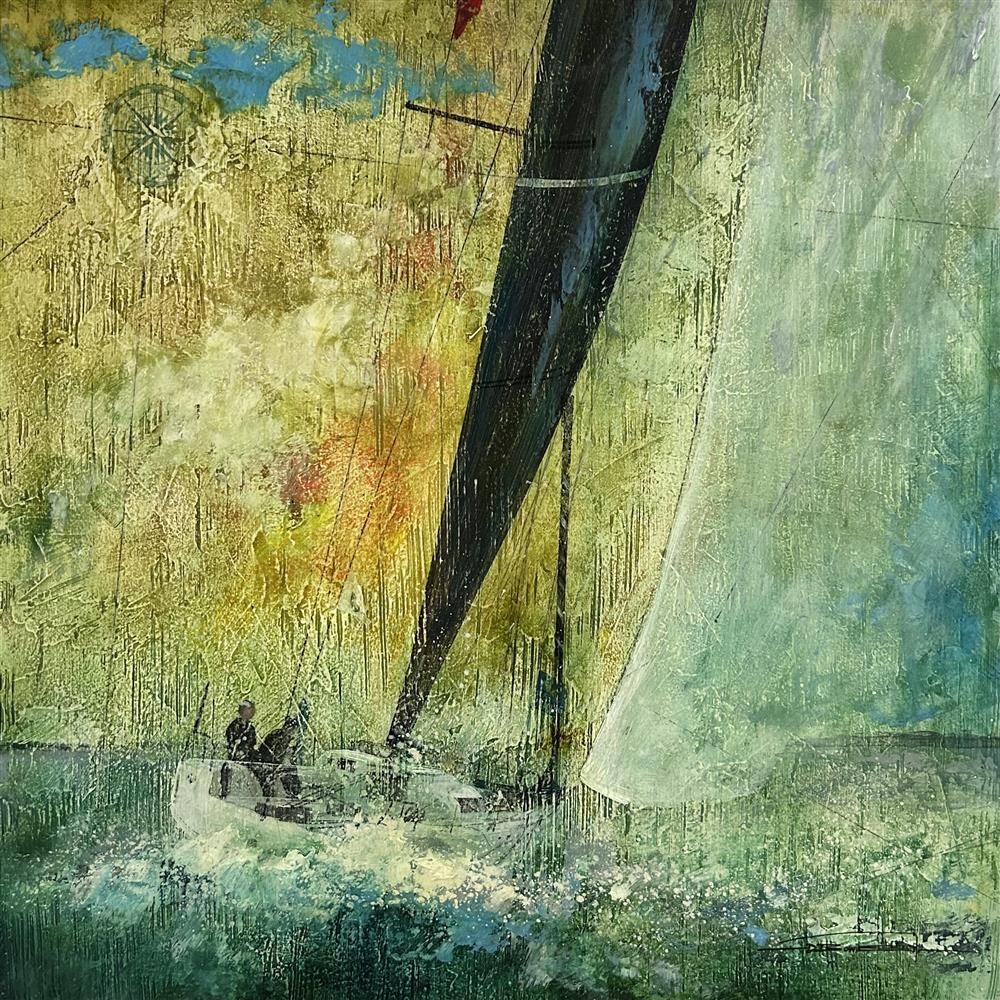 Dale Bowen - 'Out In Front' - Framed Original Art