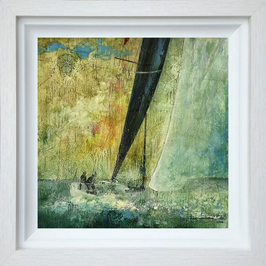 Dale Bowen - 'Out In Front' - Framed Original Art