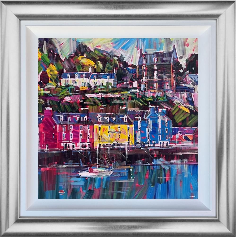 Colin Brown - 'Reflecting Tobermory' - Framed Original Art