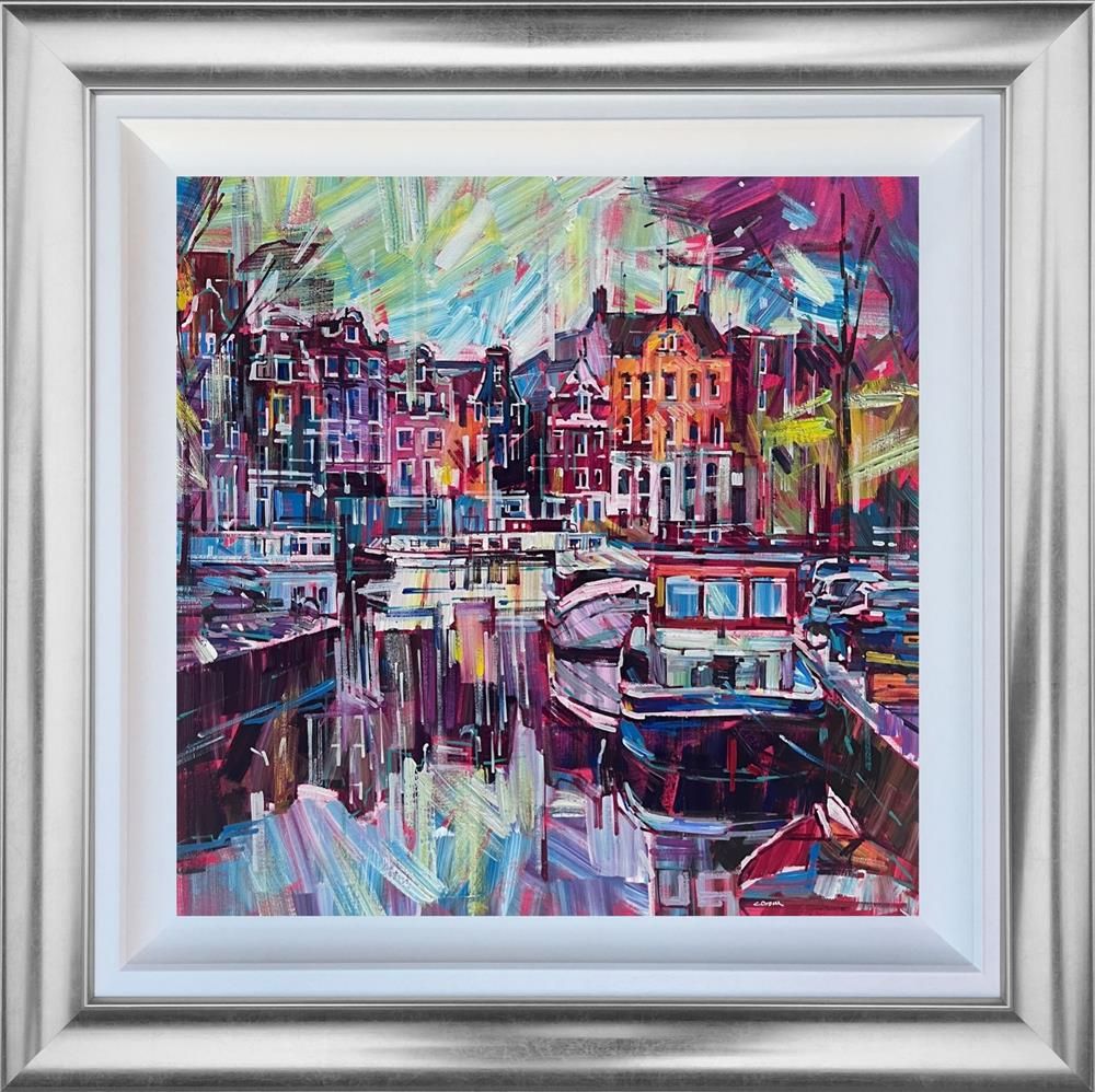 Colin Brown - 'Honeymoon In Amsterdam' - Framed Original Art