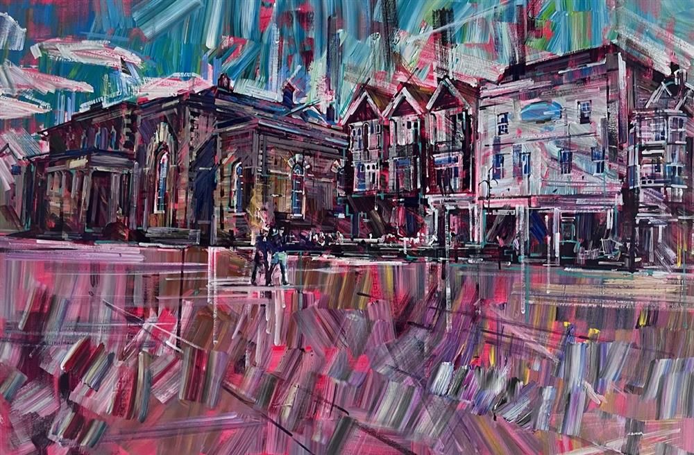 Colin Brown - 'Our Council Buildings Salisbury' - Framed Original Art